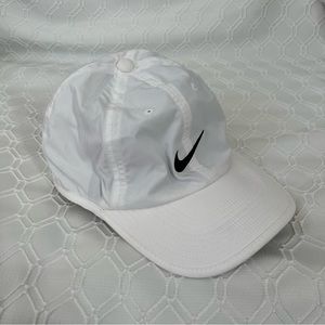 White Nike Dri-Fit Baseball Hat/Cap